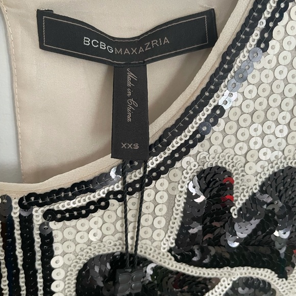 NWT - BCBG Maxazaria - Geri Sequin Dress - XXS - Picture 10 of 15